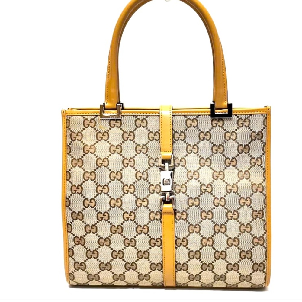 Gucci Brown GG Canvas Jackie Tote bag